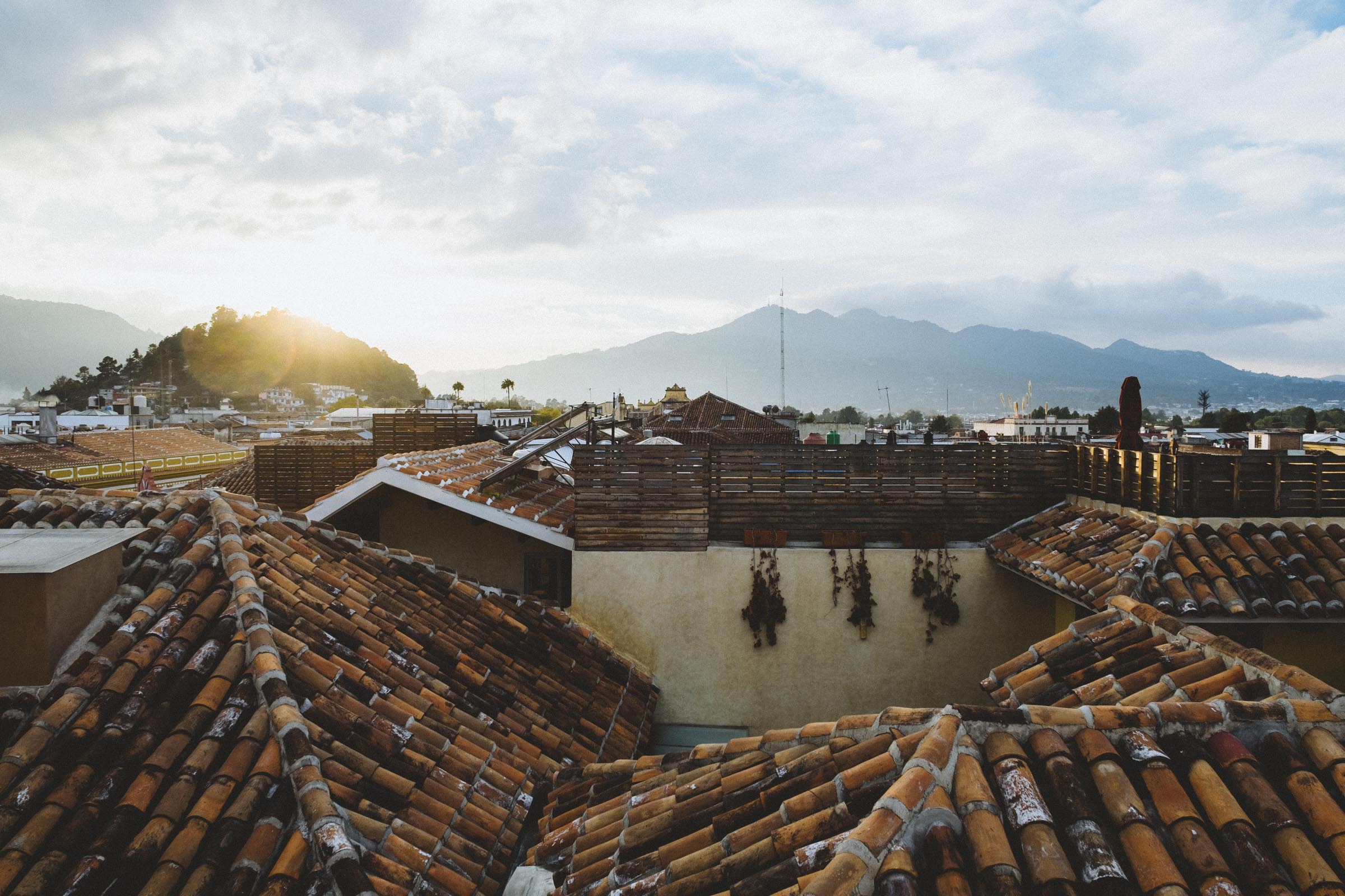 The rooftops of San Cristobal
