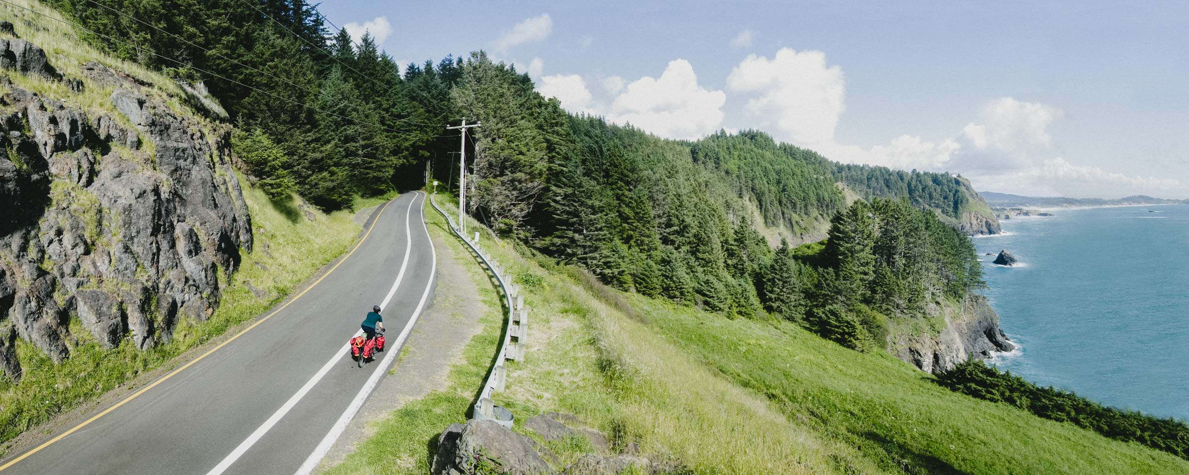 Bicycle touring down USA's scenic west coast
