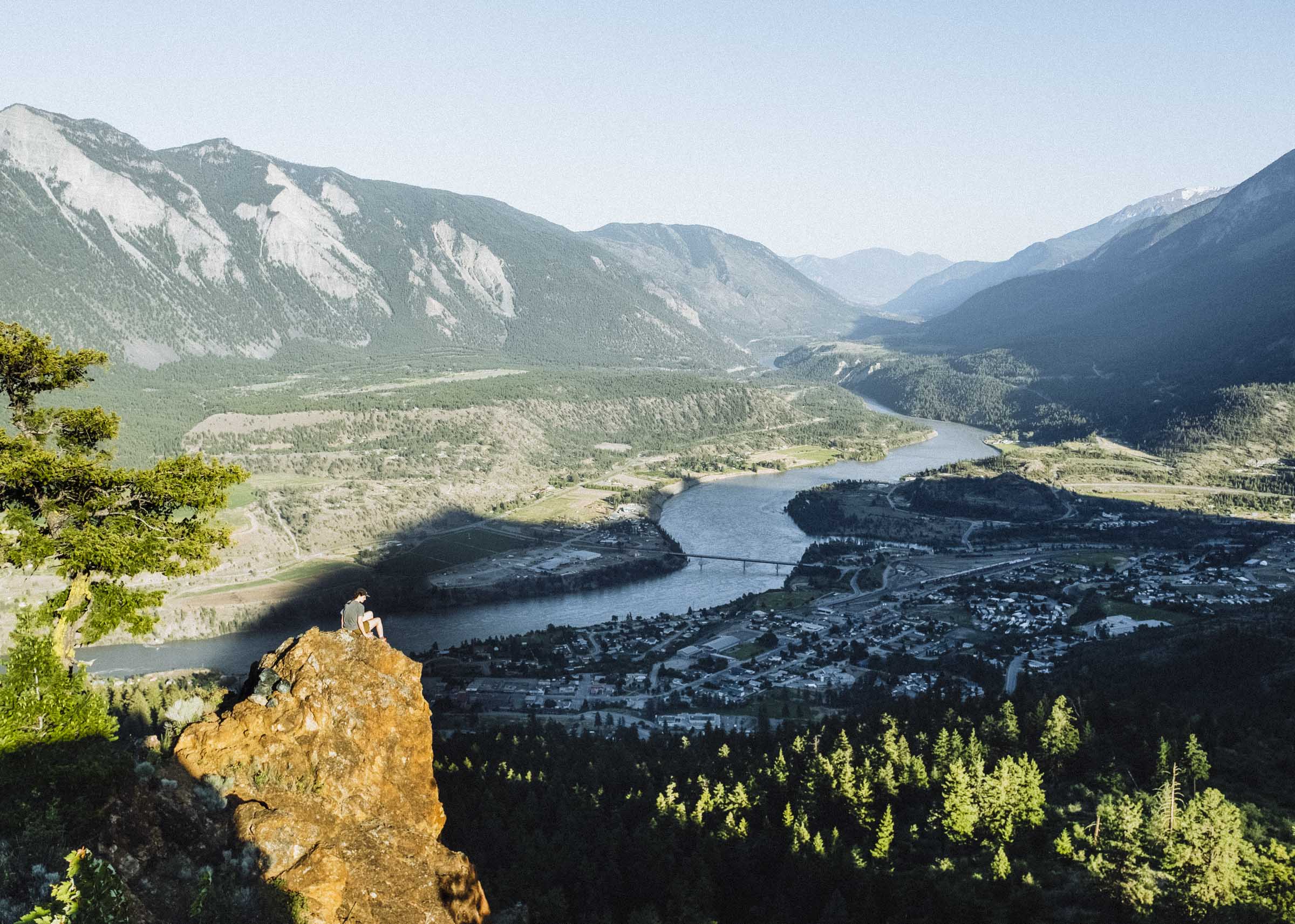 High above lillooet on the Red Rocks Trail