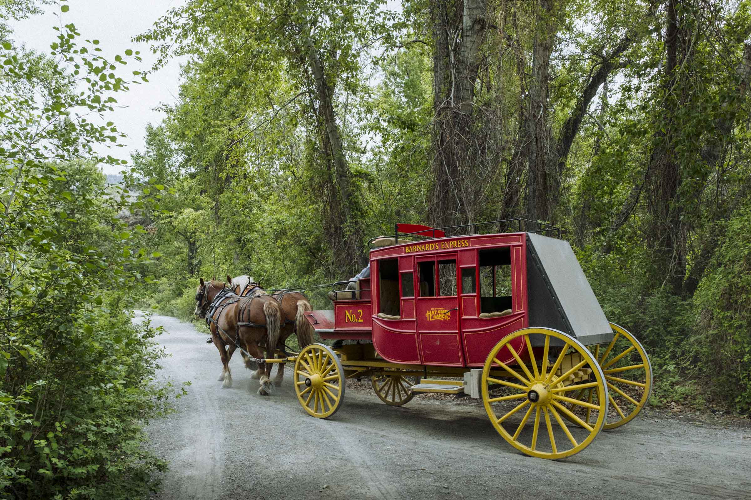 The Barnard's Express wagon coach