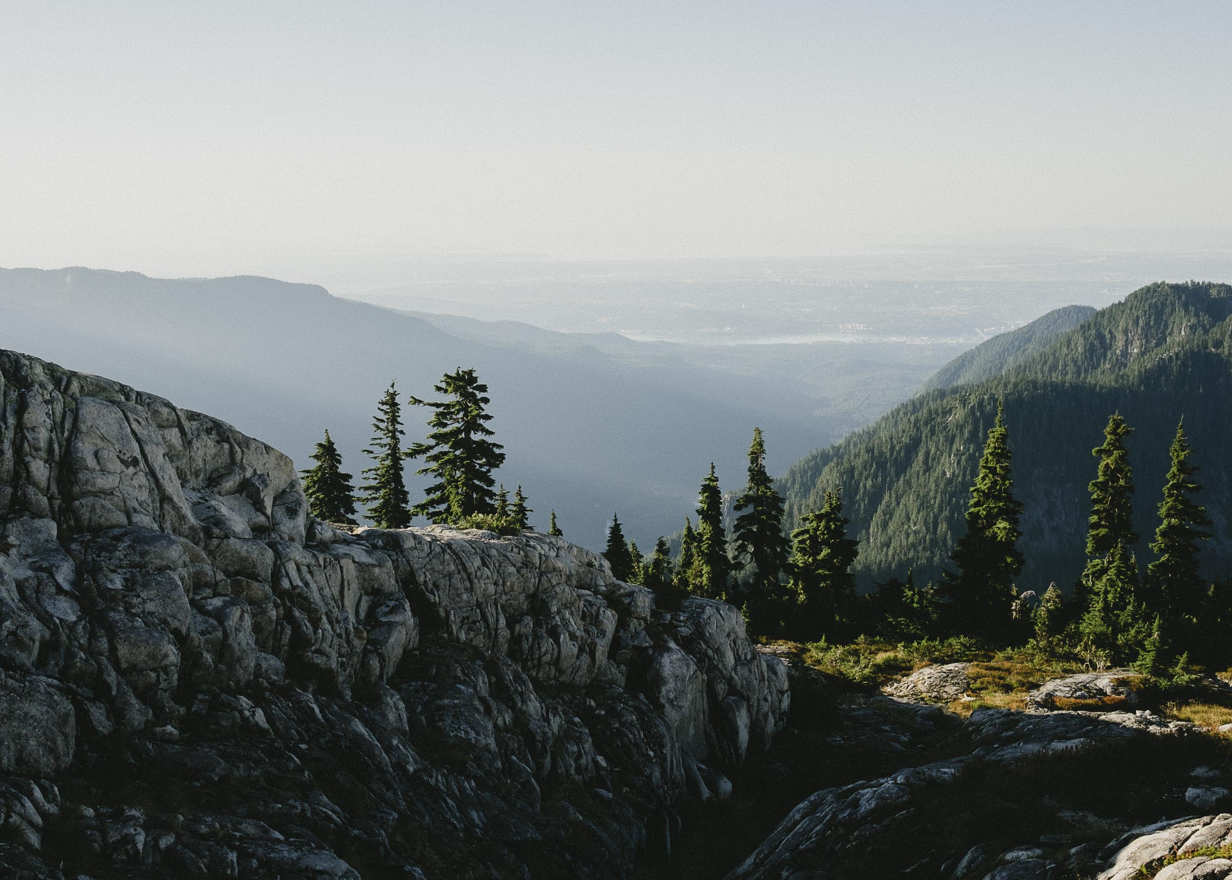 View from Coliseum Mountain on Vancouver's North Shore