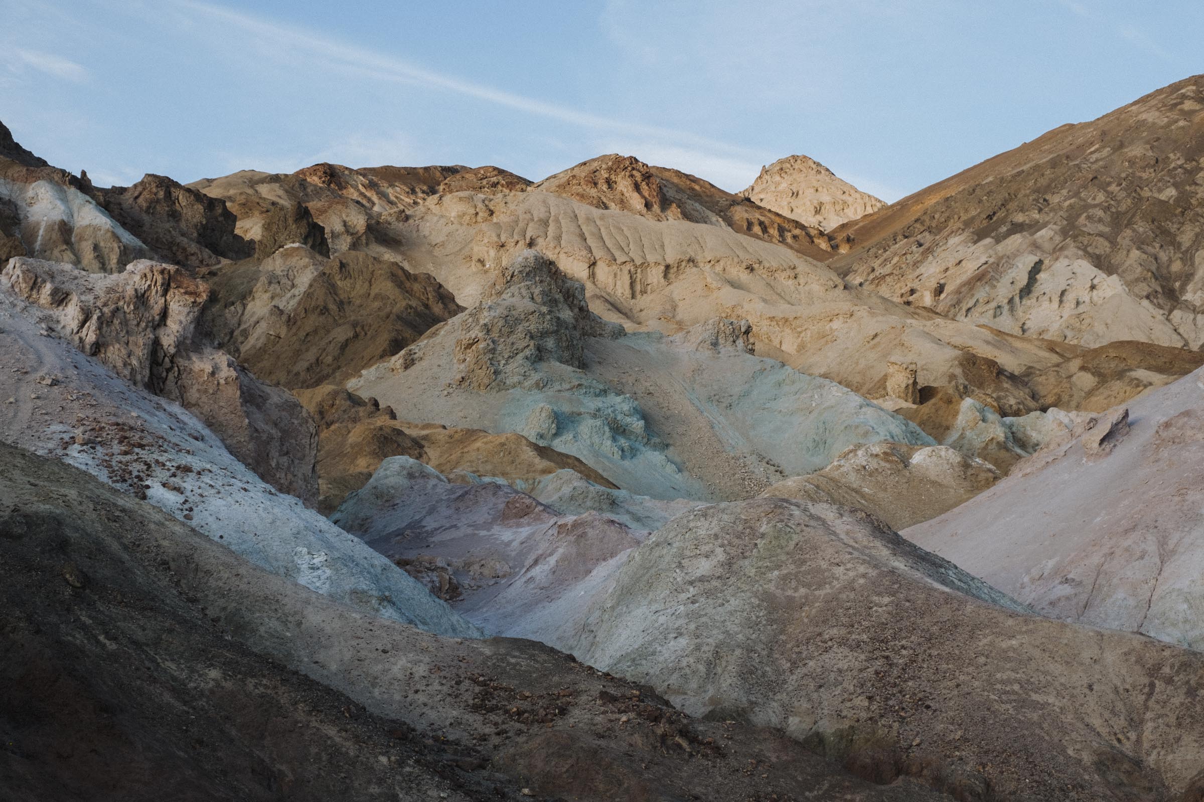 The colours of the Artist's Palette, Death Valley