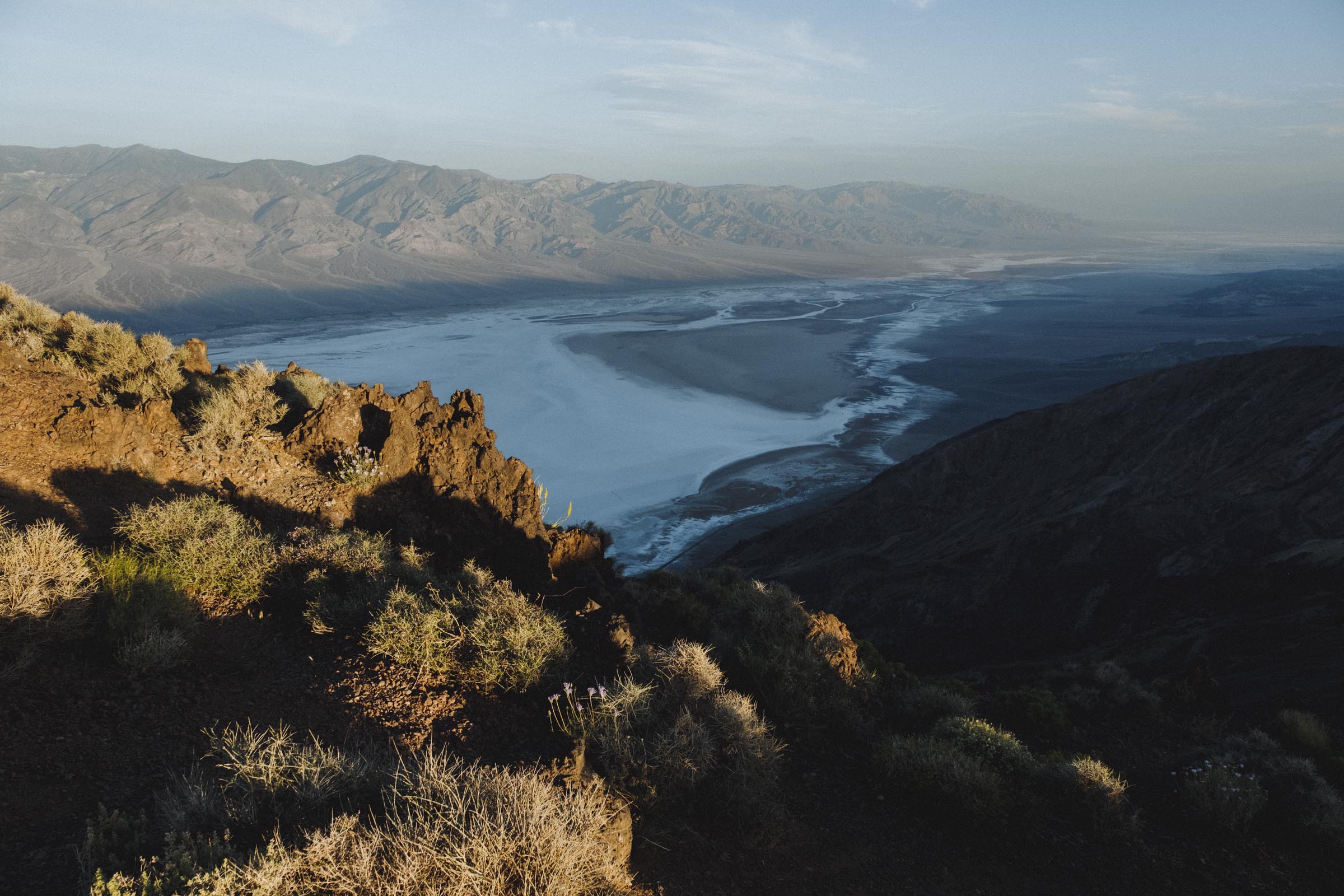 Above Badwater Basin and Death Valley from Dante's View