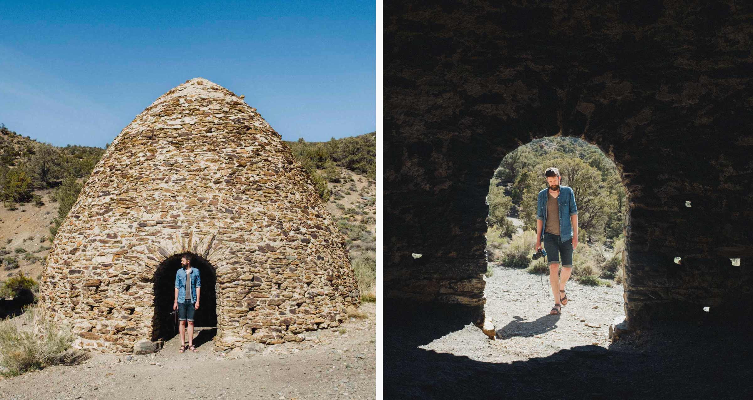 Into the charcoal kilns of Death Valley