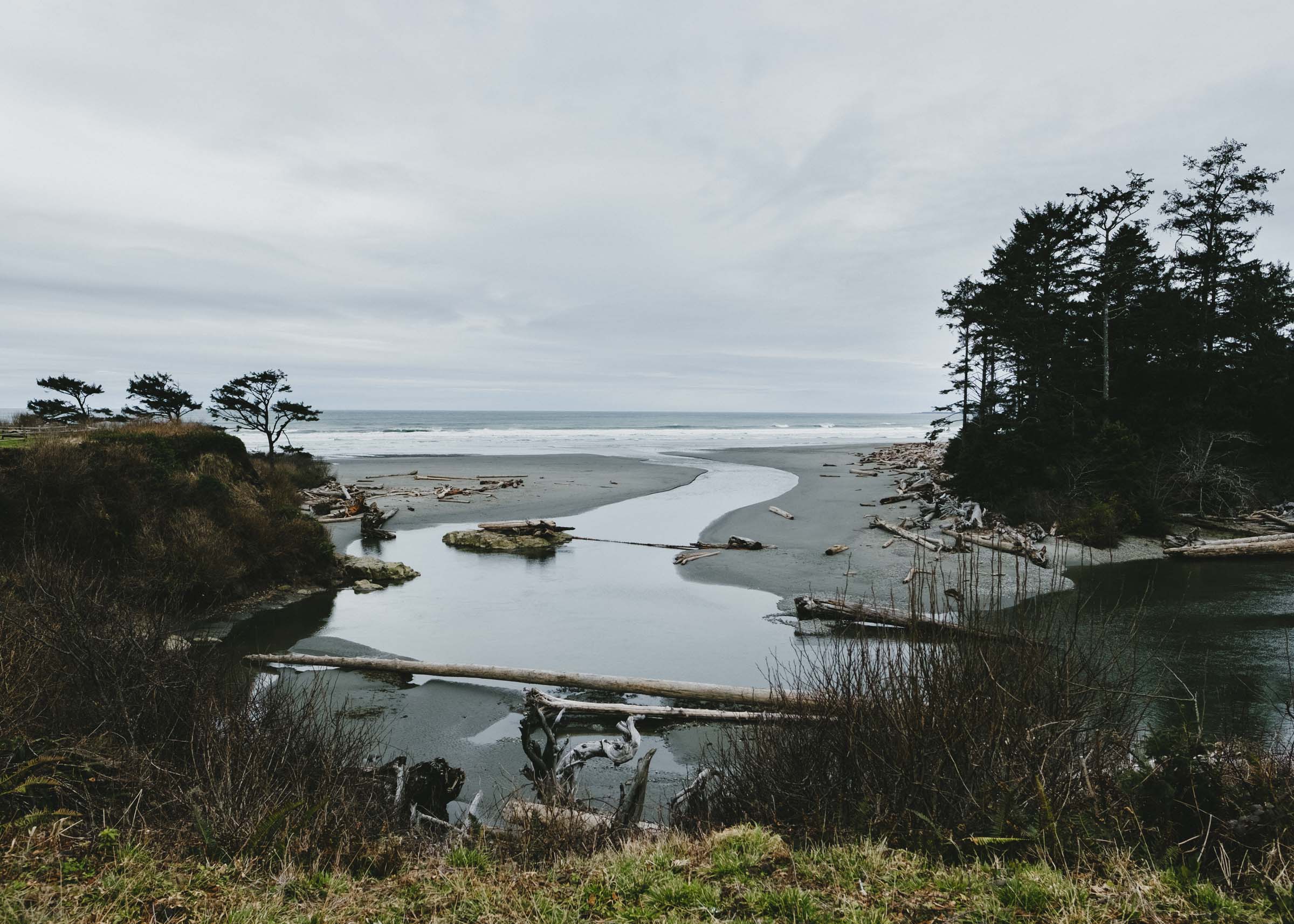 The view from Kalaloch Lodge, WA